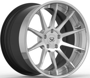 Silfur margfeldi 3 stykki svikin hjól