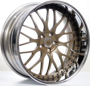 Brons 3ja smíðaðar hjólfelgur