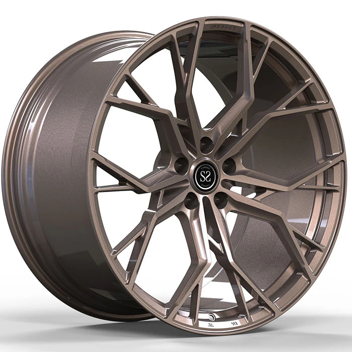 20x9,5 ET17 Og 20x11 ET35 PCD 5x120 CB 72,6 Glans brons svikin 1-PC felgur fyrir M4 F82