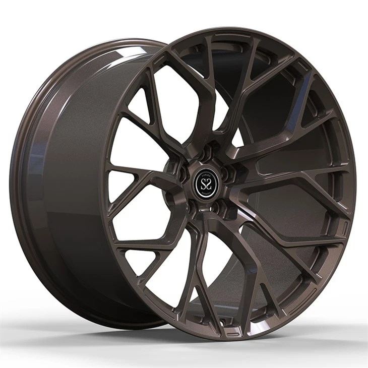 Glanssvartar álfelgur 2-Tölva sérsniðnar 20x10 og 20x11 fyrir BMW M5 F90 2021