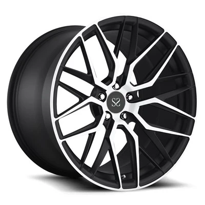17 18 19 20 21 22 Tomma svartur fyrir Lamborghini Hurancan LP hjól 1-PC smíðaðar álfelgur