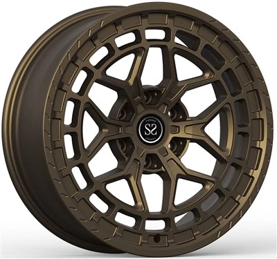 20x8,5 ET25 Matt brons smíðað 1 stykki hjól fyrir tank 300