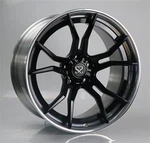 ALFA ROMEO GIULIA VELOCE Glans svartar og fágaðar sérsniðnar 2-PC felgur