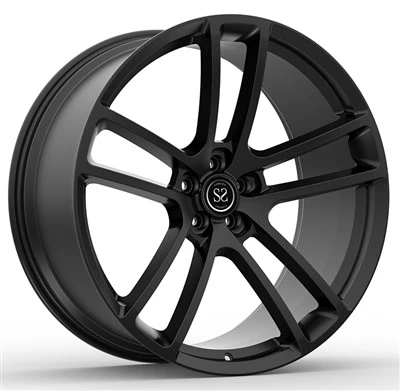 BMW M4 420 430 440 1 stykki svikin felgur satínsvartur 17",18",19",20"