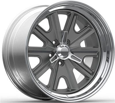 Grár diskur og slípaður diskur 21x9,0 og 21x11 3 stykkja smíðahjól fyrir Camaro Chevrolet