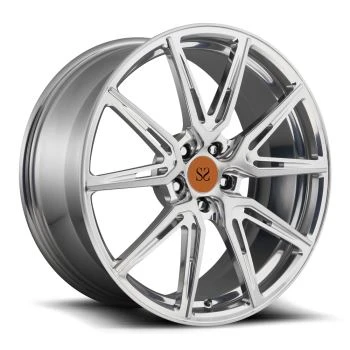 5x130 H-PC 20x9/20x11 Black Mahined 2-PC falsaðar felgur með 5x130 fyrir Porsche 911