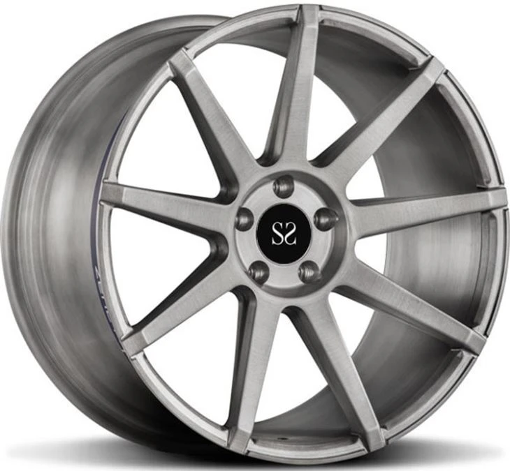 Sérsniðin Gloss Black 1-PC 21 tommu álfelgur fyrir Mercedes E350