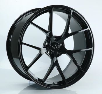 1-PC Gloss Black 21 álfelgur fyrir Nissan GT-R 5x114,3