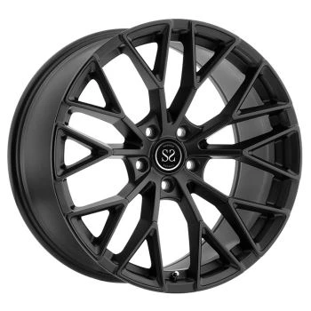 Gloss Black Custom 1-PC 20 tommu svikin bílfelgur fyrir Audi RS7 álfelgur