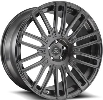 Sérsniðin 1 stykki 21 tommu svikin hjól fyrir Bentley 5x114,3