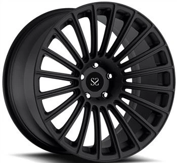 Sérsniðnar gljáandi svartar 1-Bílfelgur fyrir Audi RS 5 21tommu 5x112