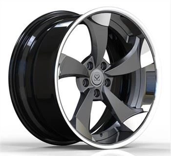 Sérsniðin 21 tommu 21x10 2-stykki Deep Lip álfelgur fyrir Audi S5 PCd 5x112 felgur