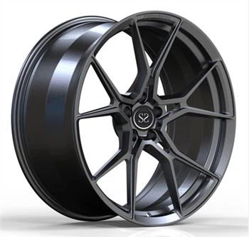 Fyrir BMW X4 G02 21X9 21X11 Sérsniðnar 1-Stykkjar einblokkar álfelgur Matt byssa Málmsmíði álfelgur