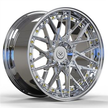 Heavy Duty 21 tommu fáður 2-stykki álfelgur smíðaðar fyrir BMW M2 bílahjól