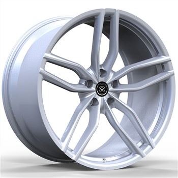 SSJK1003 Passar á VW 5x112 sérsniðin silfur 1-PC svikin álfelgur 18 19 20 21 og 22 tommur
