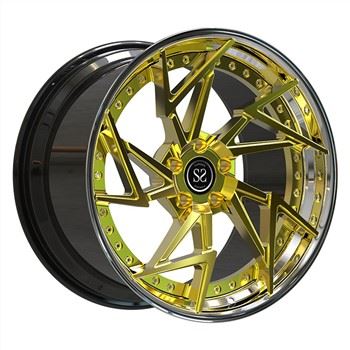 SSJK2079 Passar fyrir Audi R8 Pólskar sérsniðnar smíðaðar álfelgur 5x112 19 og 20 tommur