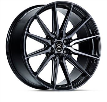 SSWS1023 Fyrir Audi SQ5 Custom 19 20 21 og 22 tommu 1 PC svikin álfelgur gljáandi svartur 5x112