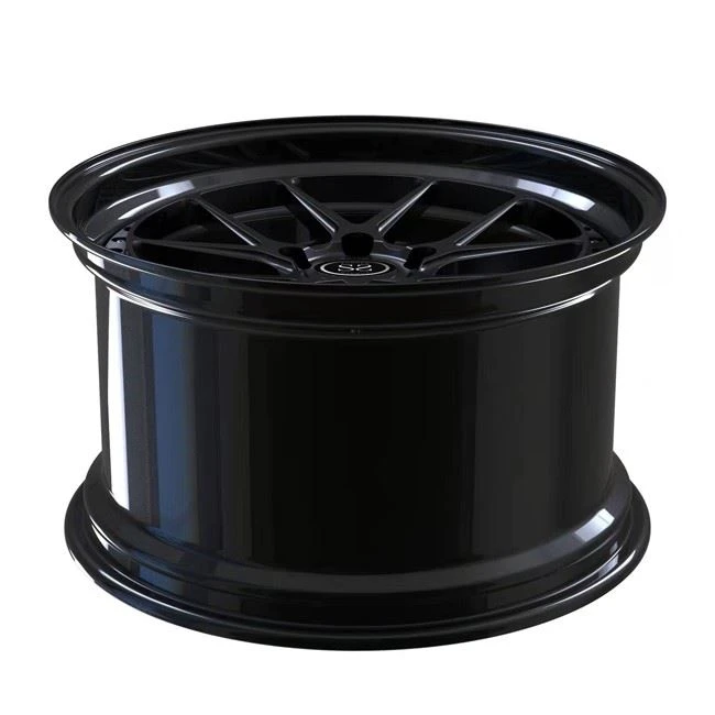 2 PC Forged Wheels 19inch Staggered Black Face Lip For Toyota Supra Luxury Car Rims