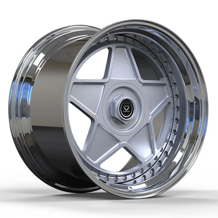 Sérsniðið 5x108 boltamynstur 22x9 og 22x10 2-PC álfelgur fyrir Jaguar F-gerð