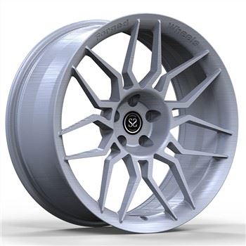 Sérsniðnar matt silfur 19x11 og 19x9 5x114.3 falsaðar einblokkar felgur fyrir Nissan 350z