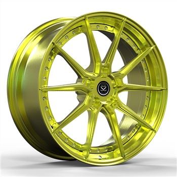 Lamborghini Urus Brush Gold 2-PC svikin álfelgur 5x120 21 og 22 tommur