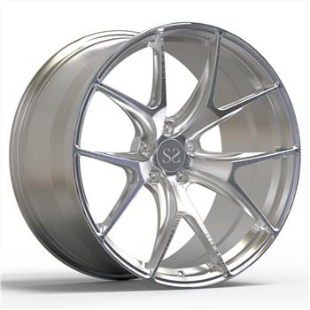 Mercedes Benz AMG C63 1 stykki hjól A6061 sérsniðið einblokkað hjól