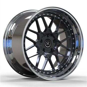 SSJK2114 pólskar 19 20 21 22 tommu 2-PC falsaðar felgur 5x112 Passa að 2016 BMWM5