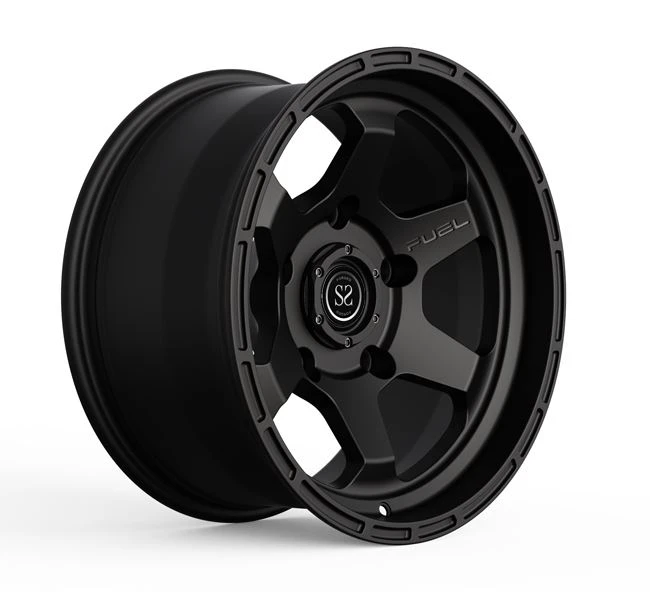 17X8.5 5X165.1 Lug Pattern 4X4 felgur smíðaðar Off Road Matt Black Fyrir Land Rover Defender bílahjól
