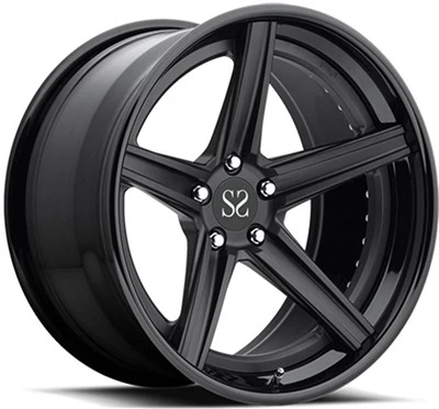 Fyrir BMW X5 X6 1-PC Falsaðar álfelgur hásvartar 18 19 20 21 og 22 tommu 5x120 5x100 5x105 5x112 lúxusfelgur