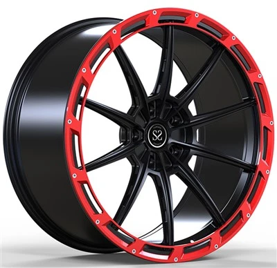 Maserati staggered felgur 21x9 og 21x11 1-PC falsaðar álfelgur